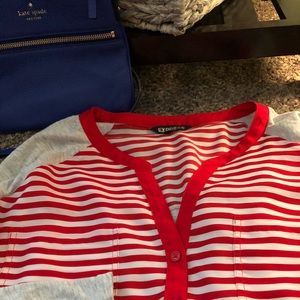 Adorable striped top from Express